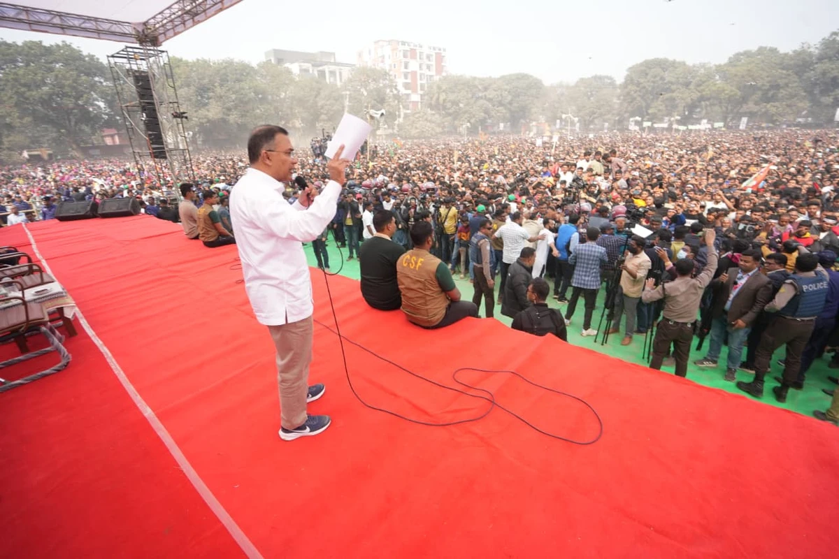 ঠাকুরগাঁওয়ে যেসকল কাজ করার প্রতিশ্রুতি দিলেন তারেক রহমান