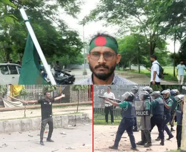 আবু সাঈদের বুকে গুলিঃ লাল রক্তে গর্জে ওঠে গোটা দেশ- দ্রুত বিচারের দাবী
