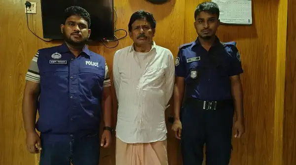 শ্বশুরবাড়ি থেকে গ্রেপ্তার পলাতক আ.লীগ নেতা আলাউদ্দিন
