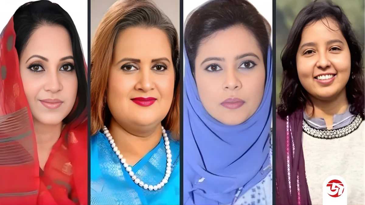 ছাত্ররাজনীতি থেকে সংসদে বিএনপির চার নারী নেত্রী