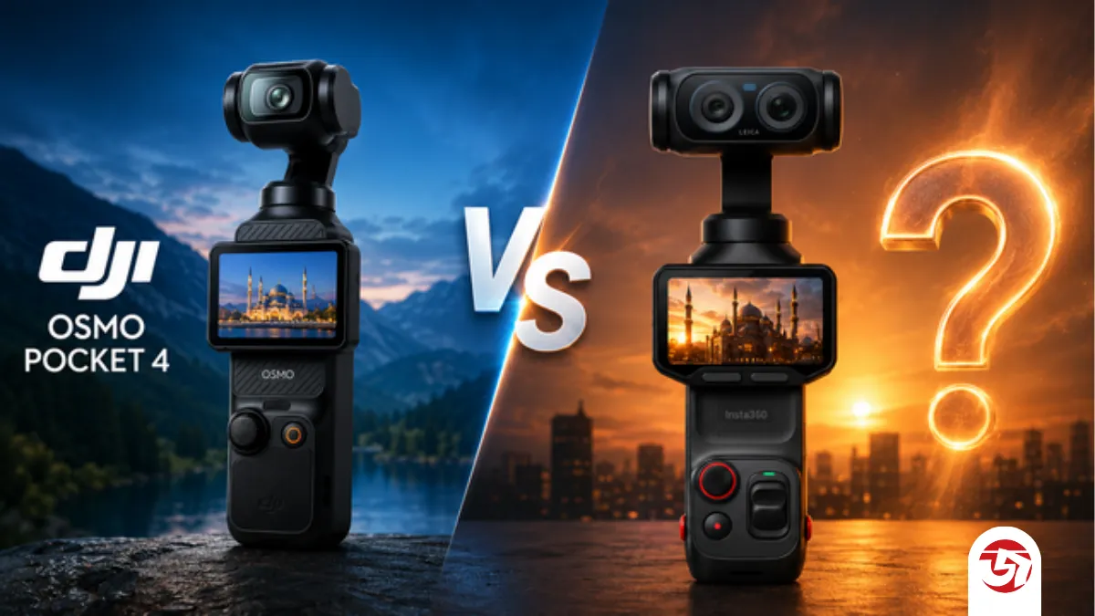 DJI Osmo Pocket কে টেক্কা দিতে বাজারে এল নতুন প্রতিদ্বন্দ্বী!