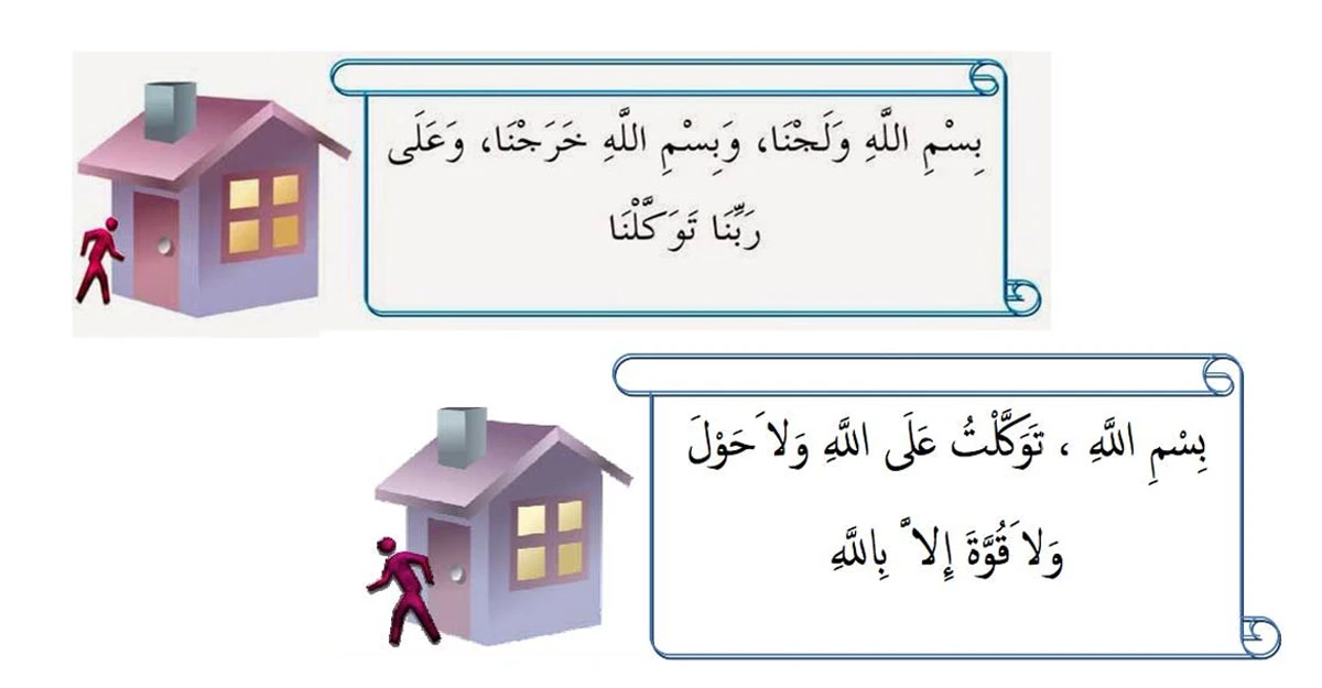 জেনে নিন ঘরে প্রবেশ ও বের হওয়ার দোয়া