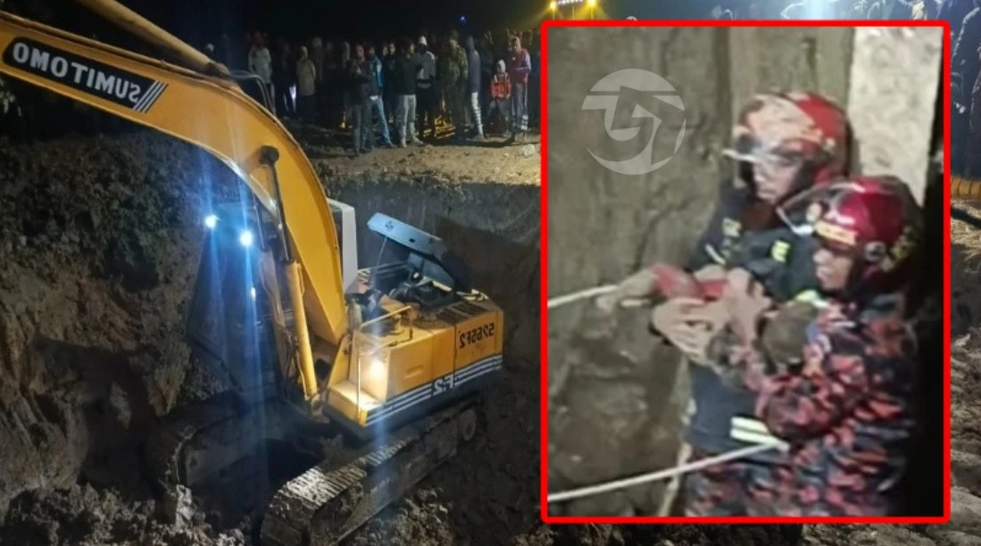 রাজশাহীতে গর্তে পড়া শিশু সাজিদ ৩২ ঘণ্টা পর উদ্ধার