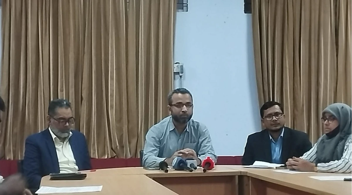 নির্বাচন পরবর্তী ক্যাম্পাসের পরিস্থিতি নিয়ে জবি ইউটিএল-এর সংবাদ সম্মেলন