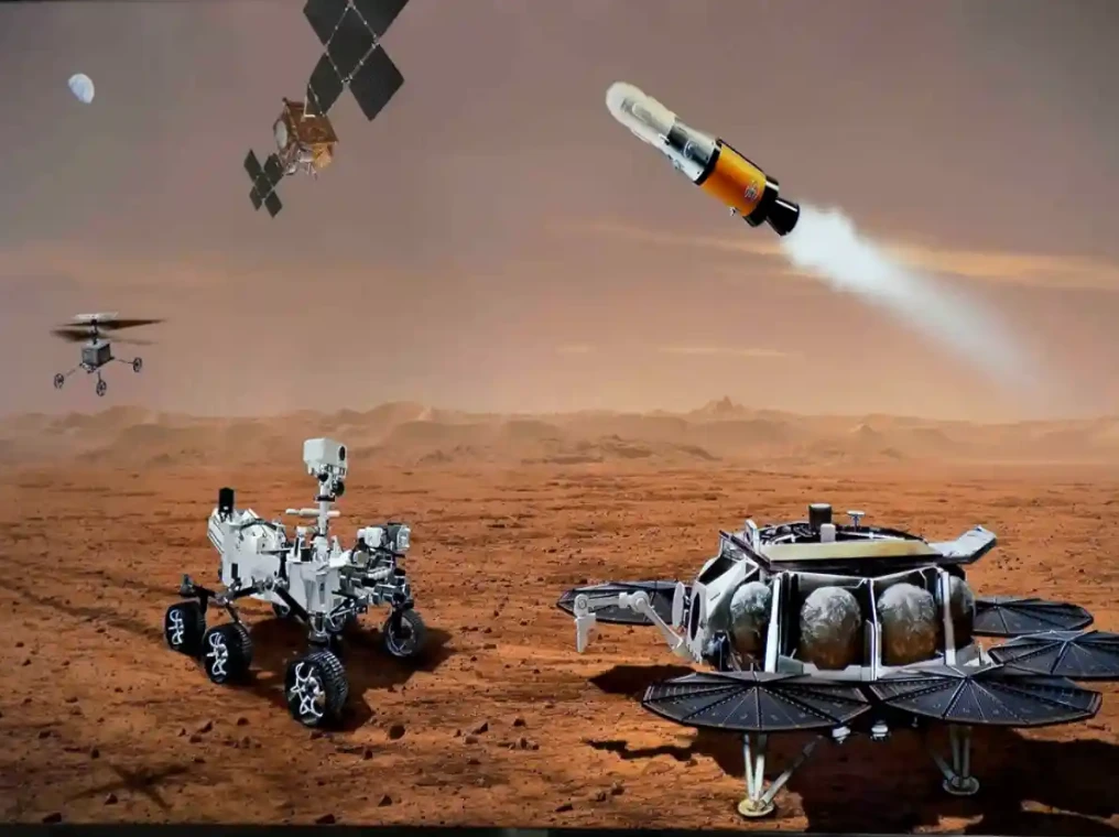 মঙ্গল থেকে আসছে পৃথিবীর প্রথম 'রেড রক';নতুন রূপে জেগে উঠল Mars Sample Return অভিযান!