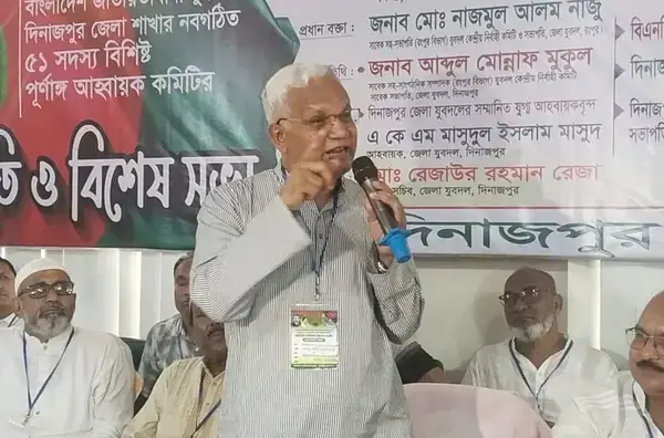 জাতীয় ঐক্য ছাড়া স্বাধীনতা ও গণতন্ত্র টিকবে না: ডা. জাহিদ
