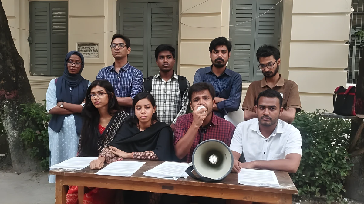 ডিসেম্বরের প্রথমার্ধে জকসু নির্বাচন চায় জবি ছাত্র ফ্রন্ট