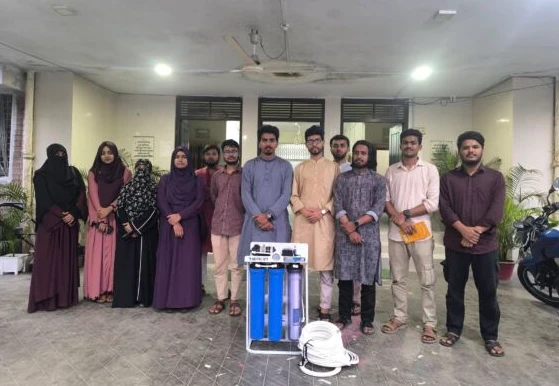 রাকসুর উদ্যোগে ক্যাম্পাসের বিভিন্ন স্থানে সুপেয় পানির ফিল্টার স্থাপন