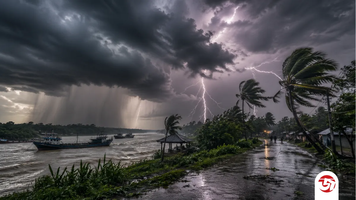 সন্ধ্যার মধ্যেই ১৭ জেলায় ঝড়ের আশঙ্কা, জারি সতর্কবার্তা