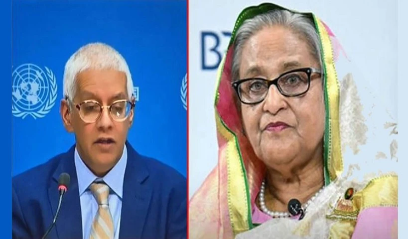 শেখ হাসিনাকে ফিরিয়ে দেওয়ার বিষয়ে যা বলল জাতিসংঘ