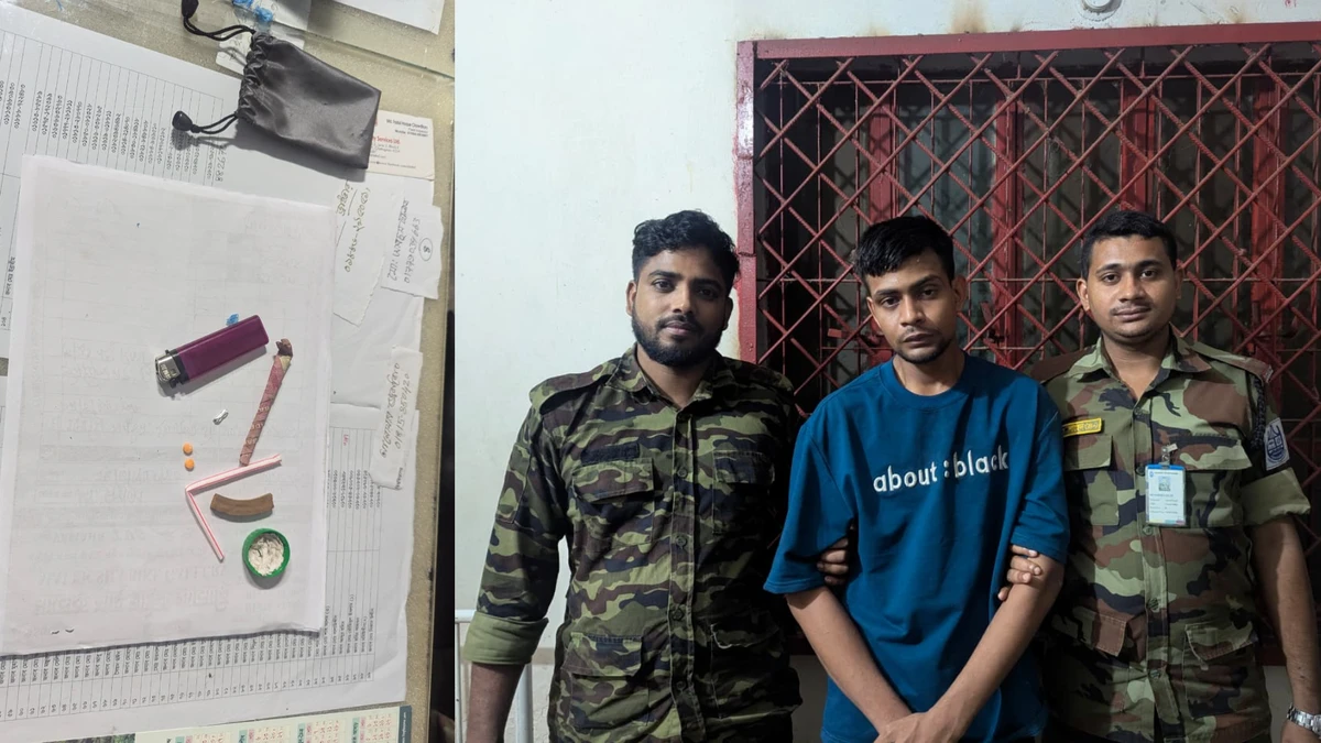 চবি ছাত্রী হল এলাকায় আবার ইয়াবা সহ বহিরাগত আটক