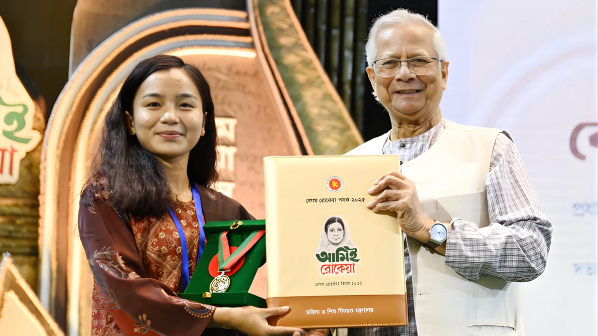 ঋতুপর্ণার কাছে বেগম রোকেয়া পদক এক অনন্য স্বীকৃতি