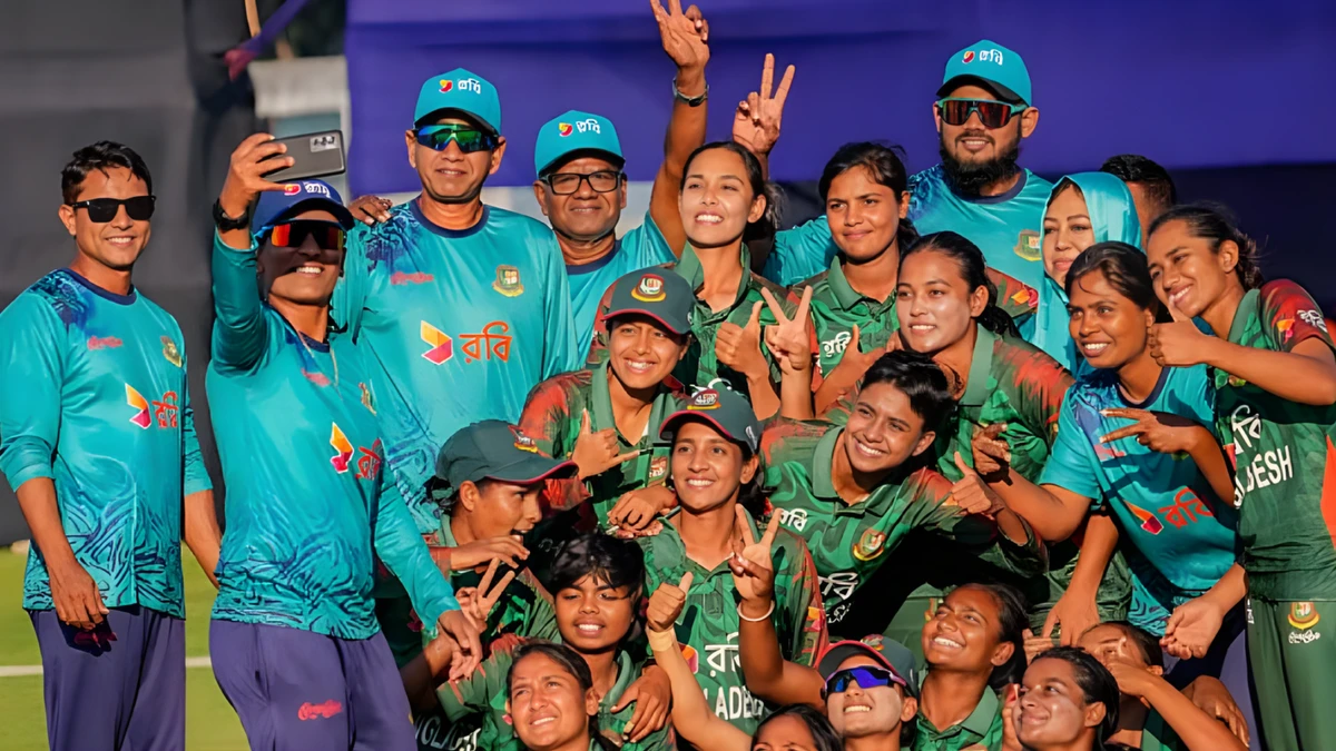 সিরিজে এগিয়ে বাংলাদেশ অনূর্ধ্ব-১৯ নারী দল