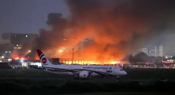 আগুন লেগেছে আমদানি কার্গোতে, রপ্তানি কার্গো পুরোপুরি নিরাপদঃ বিমান পরিবহন ও পর্যটন উপদেষ্টা