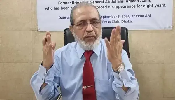 জেনারেল মঈনের সেনাপ্রধান হওয়া নিয়ে মুখ খুললেন সাবেক ব্রিগেডিয়ার আজমী
