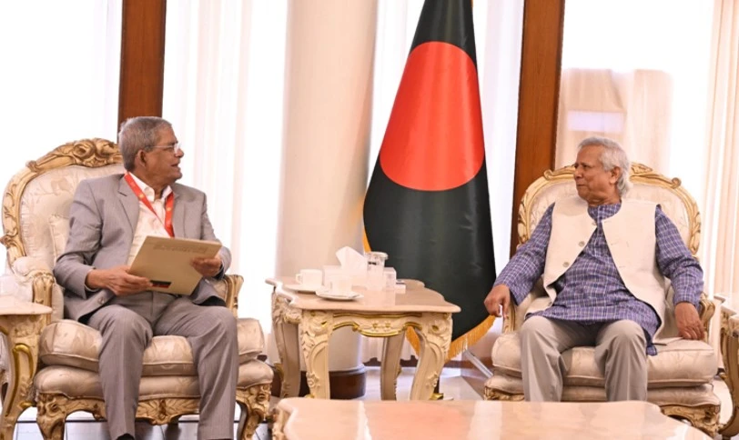 চলমান রাজনৈতিক পরিস্থিতি নিয়ে প্রধান উপদেষ্টার সঙ্গে বিএনপির সাক্ষাৎ