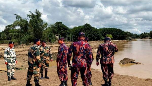 ফেনীতে বাঁধ নির্মাণে বিএসএফের বাধা