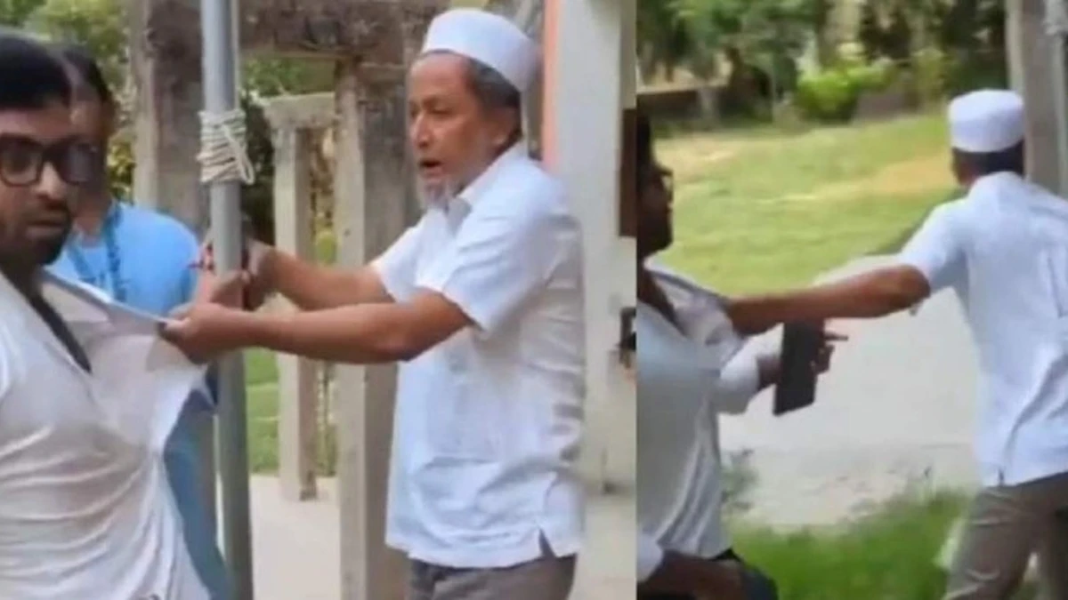এক শিক্ষককে আরেক শিক্ষকের মারধর, ভিডিও ভাইরাল