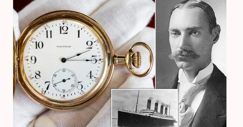 টাইটানিক যাত্রীর স্বর্ণের ঘড়ি নিলামে সাড়ে ২৮ কোটি টাকায় বিক্রি