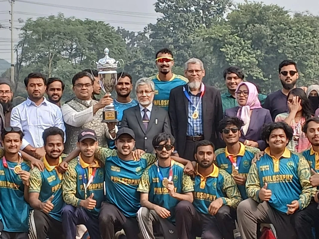 জাবির আন্তঃবিভাগ ক্রিকেট প্রতিযোগিতায় দর্শন বিভাগ চ্যাম্পিয়ন