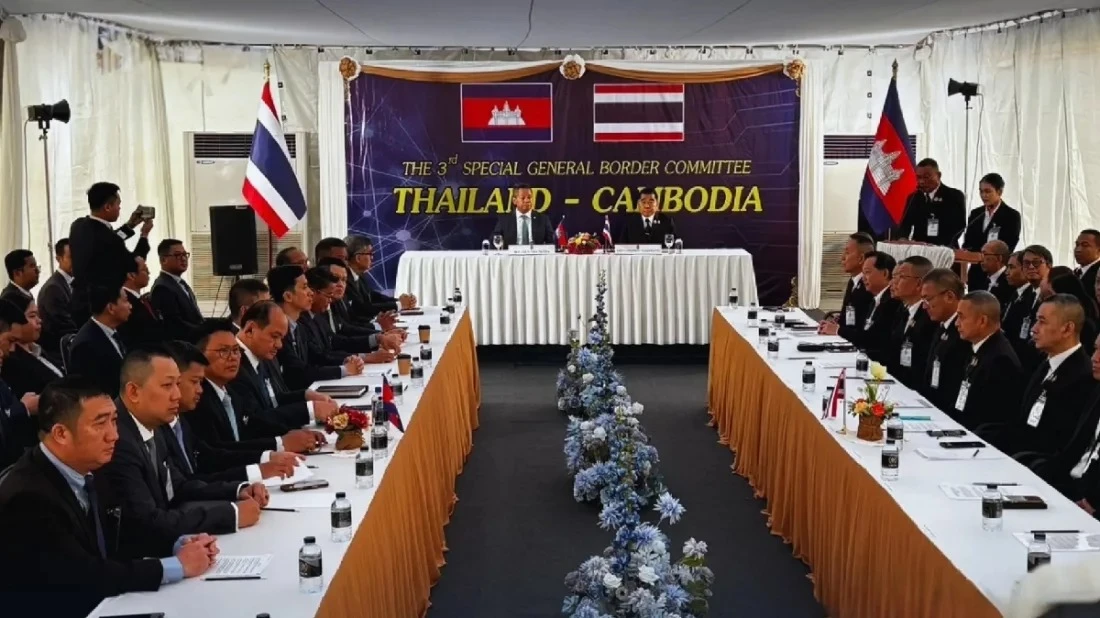 থাইল্যান্ড-কম্বোডিয়ার মধ্যে যুদ্ধবিরতি চুক্তি স্বাক্ষর
