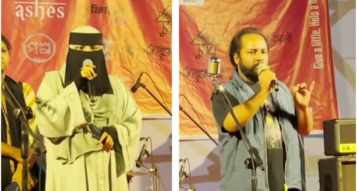 জকসুতে আচরণবিধি লঙ্ঘন করে কনসার্টে ছাত্রদলের জিএস প্রার্থী