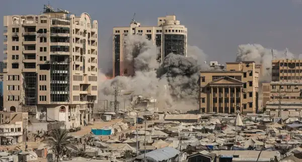 গাজায় ইসরাইলি বাহিনীর স্থল অভিযান শুরু