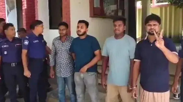 শেখ হাসিনার জন্মদিন পালনকালে নিষিদ্ধ ছাত্রলীগের চার নেতা-কর্মী আটক