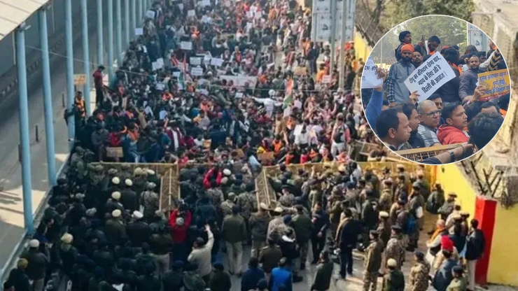 দিল্লিতে বাংলাদেশ হাইকমিশনের সামনে বিক্ষোভ কর্মসূচি