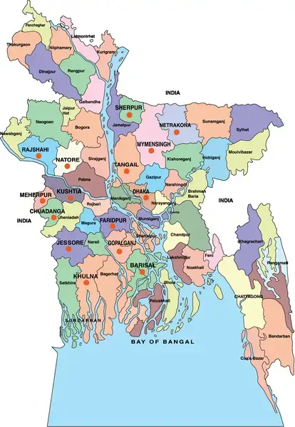 বাংলাদেশের ৬৪ জেলার জন্মগাথা: ইতিহাস, বাস্তবতা আর প্রশাসনিক বিবর্তনের শতবর্ষ