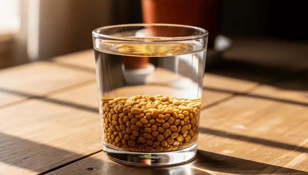 রাতে ভেজানো মেথির পানি সকালে মাথায় দিলে চুলে কেন আসে এমন নাটকীয় পরিবর্তন!