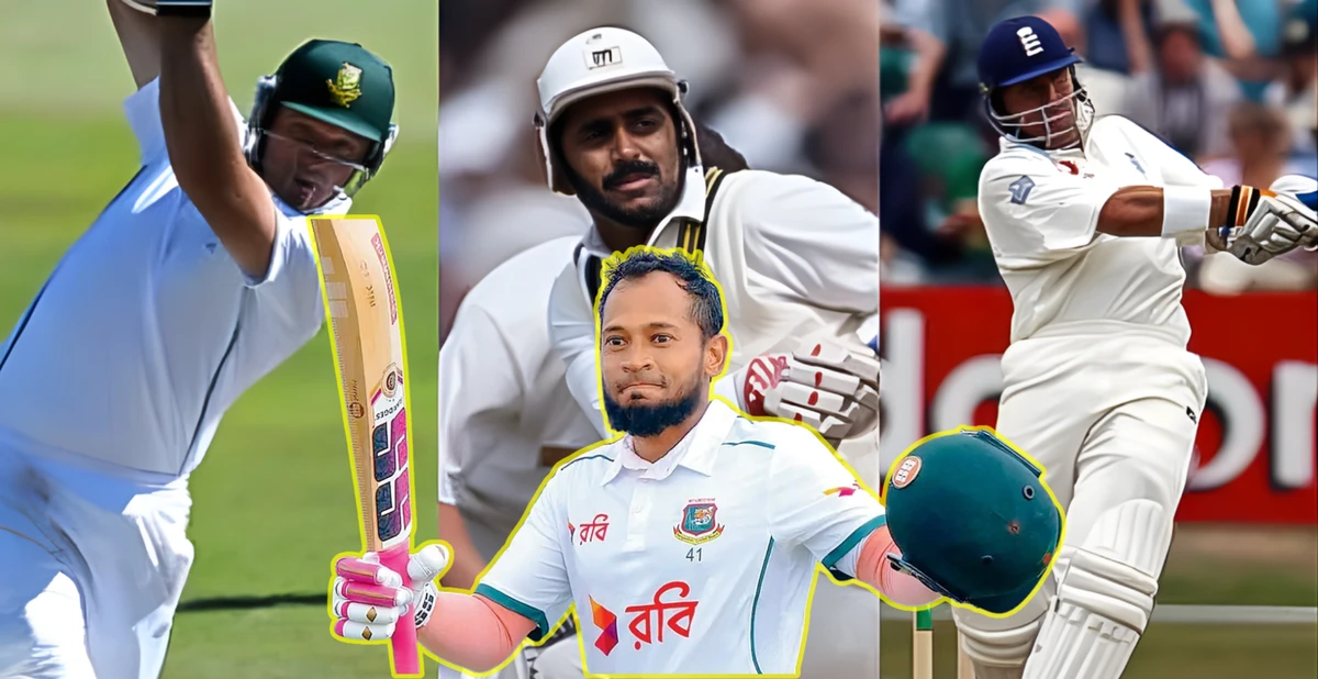 শততম টেস্টে শতরানের মাধ্যমে পন্টিং, আমলা, রুট ও ওয়ার্নারের পাশে মুশফিক