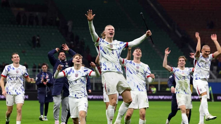 ২৮ বছর পর বিশ্বকাপ খেলবে আর্লিং হালান্ডের দেশ নরওয়ে