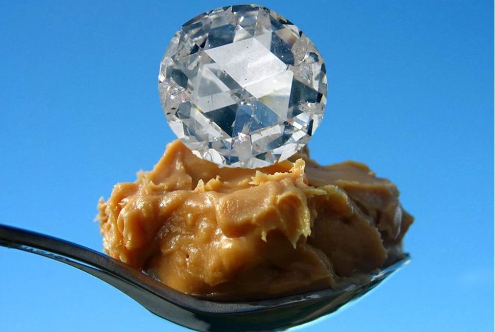 'পিনাট বাটার' থেকে হীরা!