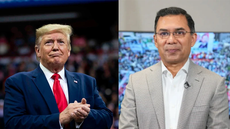 তারেক রহমানকে অভিনন্দন বার্তায় যা বললেন ডোনাল্ড ট্রাম্প