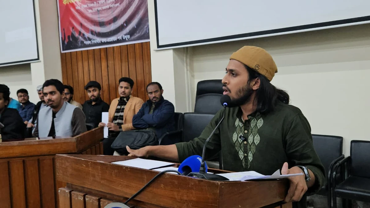 বিশ্ববিদ্যালয় প্রশাসন রাকসুকে সহযোগিতা করছে না: সালাহউদ্দিন আম্মার