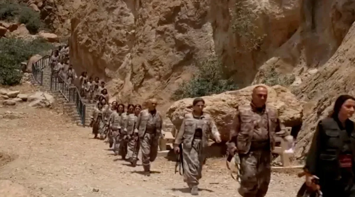 তুরস্কে শান্তির ইঙ্গিত  দিয়ে যোদ্ধাদের ইরাকে সরিয়ে নিচ্ছে পিকেকে