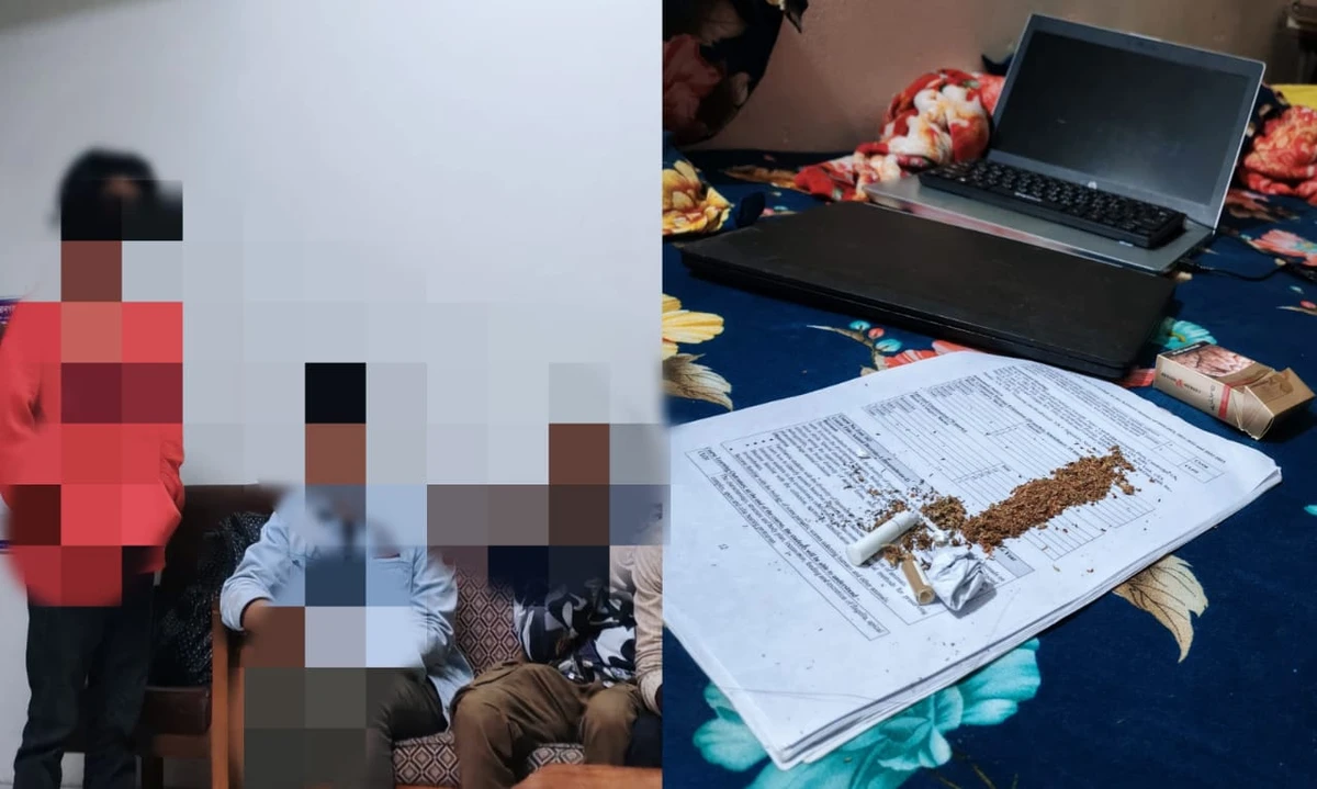 জাবিতে রুমমেটকে কক্ষ থেকে বের করে গাজাসেবনঃ বহিরাগত সহ আটক তিন