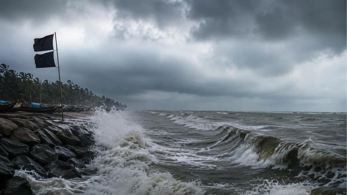 মৌসুমি নিম্নচাপে উত্তাল সাগর, ৪ সমুদ্রবন্দরে ৩ নম্বর সতর্ক সংকেত