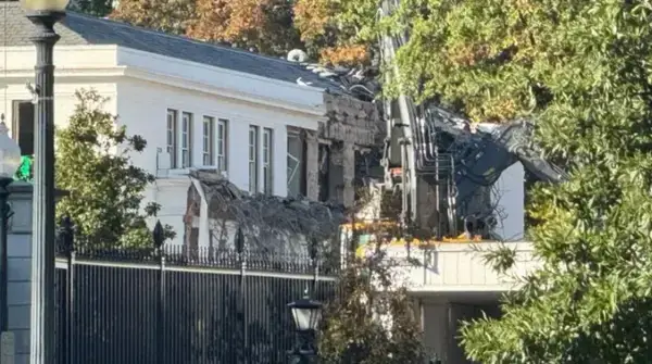 ট্রাম্পের নির্দেশে ভাঙ্গা হচ্ছে হোয়াইট হাউজের একাংশ